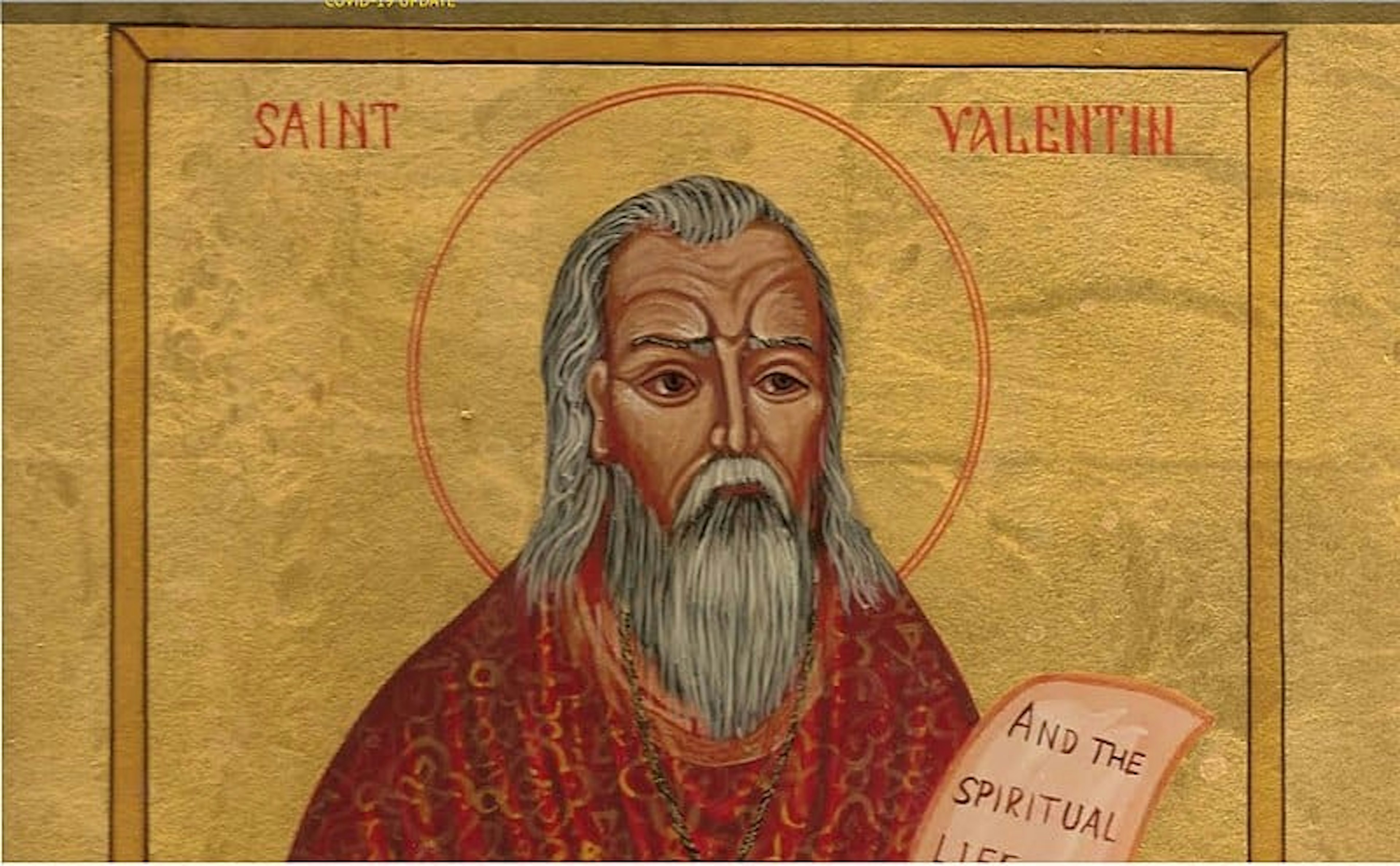 What else is Saint Valentine the patron saint of?