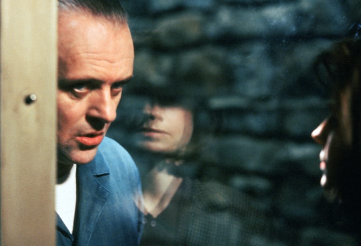 In Silence of the Lambs, what type of wine does Hannibal Lecter say he had on the side of his victim?