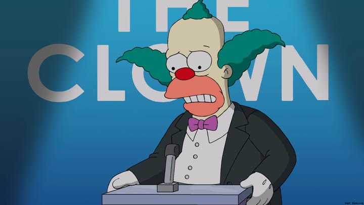 What is Krusty the Clown’s real name?