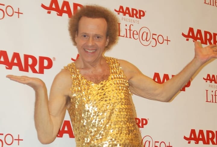 Richard Simmons at AARP 2011 event